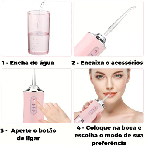 OralFlow™ + Kit de Acessórios Grátis!