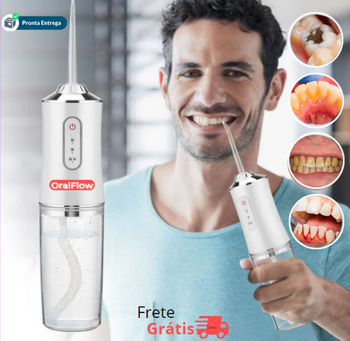 OralFlow™ + Kit de Acessórios Grátis!