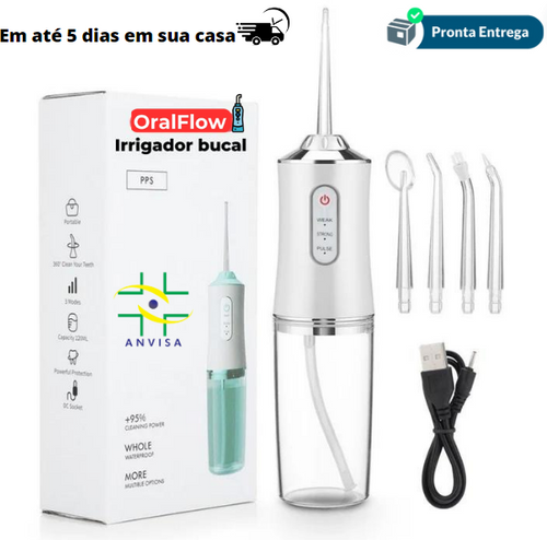 OralFlow™ + Kit de Acessórios Grátis!