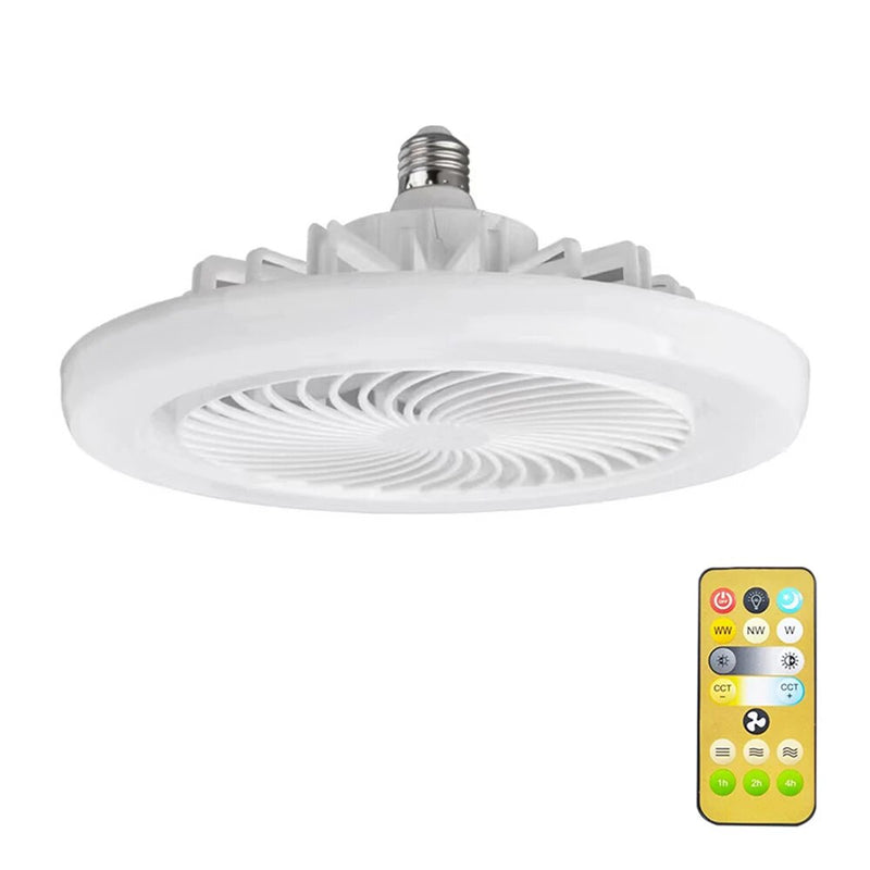 Luminária LED Ventilador - Casa Day Ofertas últimas - unidades🔥