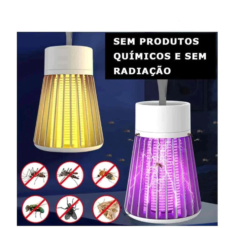 Lâmpada Mata Mosquitos Ultravioleta - Kill It CASADAYOFERTAS™