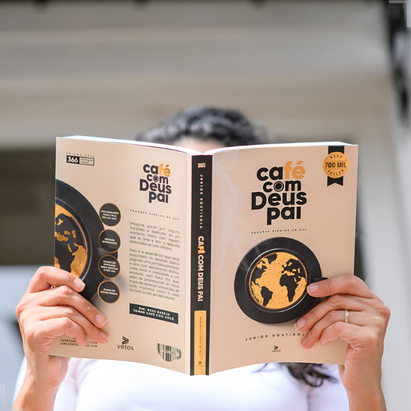 Café Com Deus Pai Livro Nova Edição 2024 Lançamento + Marca Página