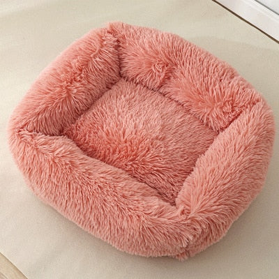 Cama para Cachorros e Gatos - Plush Square -casadayofertas 🔥