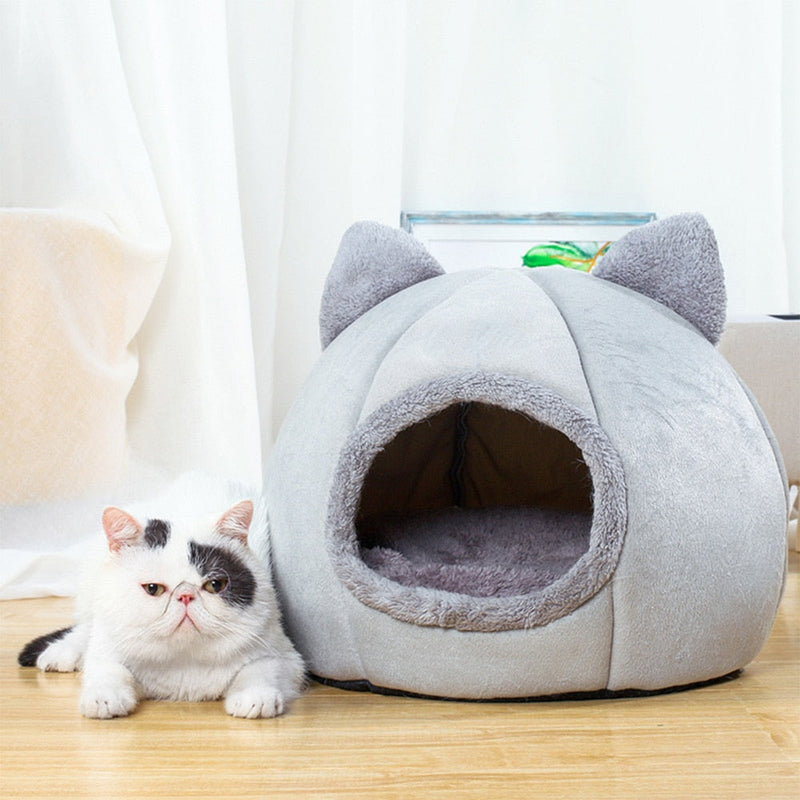 Cama para Gatos/Cachorros - Orelhinhas - - Casa Day ofertas 🔥