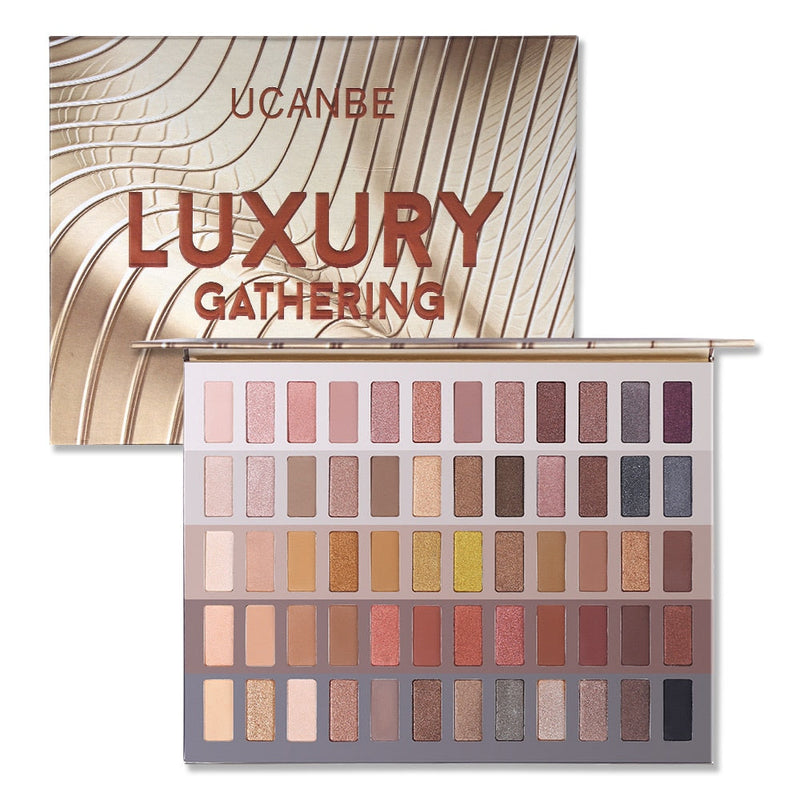 Paleta de Sombras UCANBE - 60 Cores.