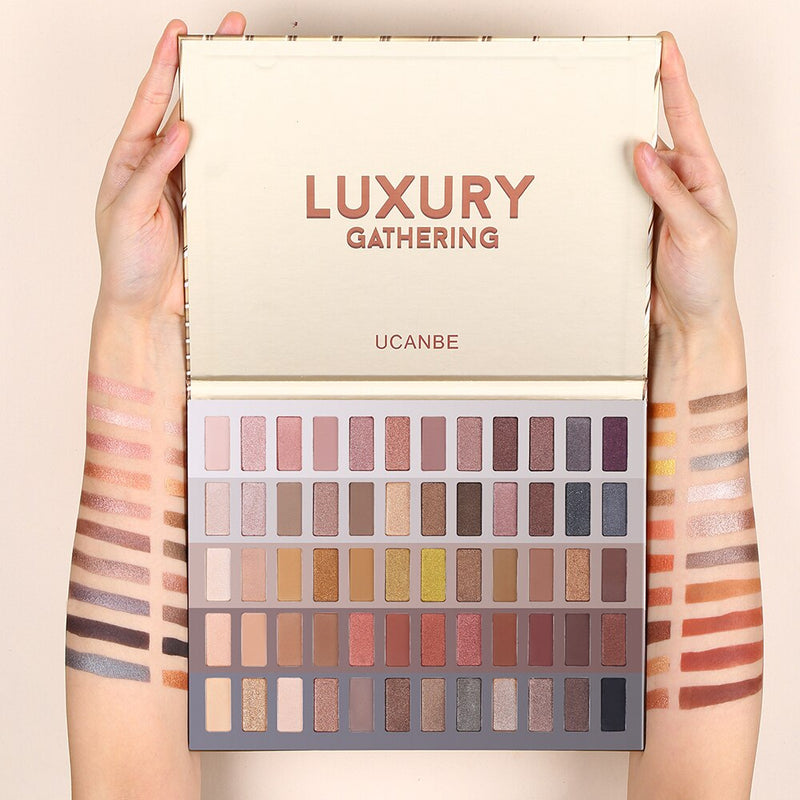 Paleta de Sombras UCANBE - 60 Cores.