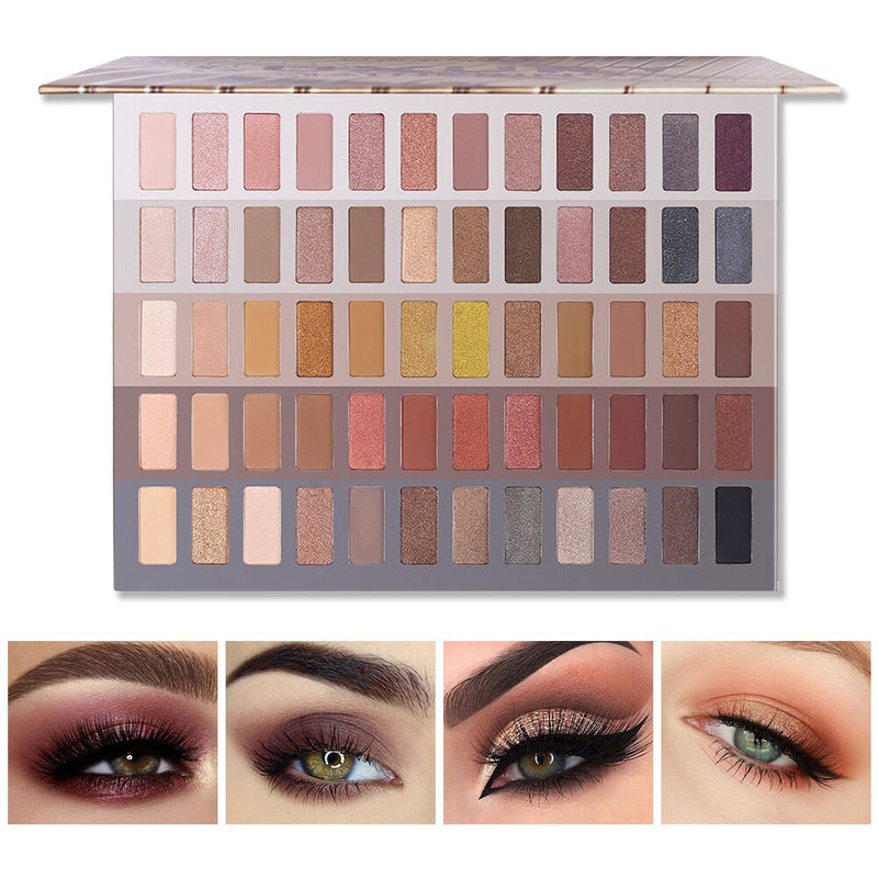 Paleta de Sombras UCANBE - 60 Cores.