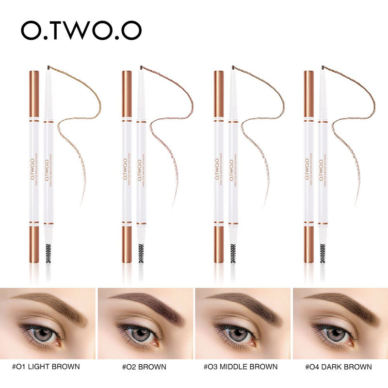 Kit Maquiagem Olhos O.TWO.O - Rímel, Máscara para Sobrancelha e Delineador.