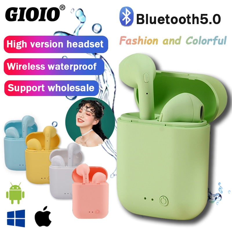 Fone de Ouvido Wireless Bluetooth 5.0 - Mini 2 TWS Colors - Casa Day Ofertas 🔥